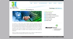 Desktop Screenshot of 3econsultingit.com